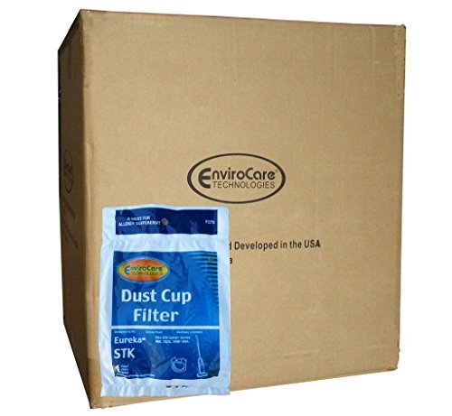 Electric Vac LLC 1/2 Case (50 pkgs) Eureka #61544A Allergen Dust Cup Filter Stick Vacuum Cleaner