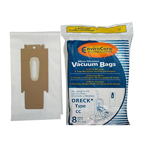Electric Vac LLC Oreck Generic CCPK8DW Upright Replacement Vacuum 8 Bags for Oreck Type CC , XL W