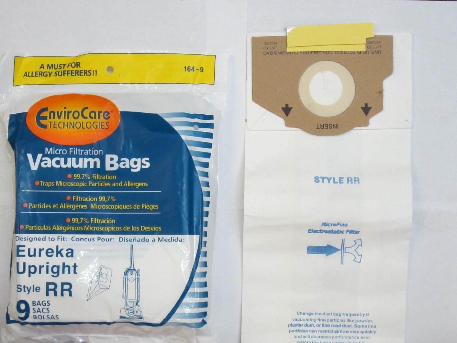 Envirocare Eureka R Belt & bags for 4800 SmartVac Series (1 Belt & 9 Bags)