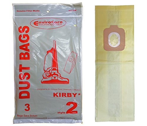 Electric Vac LLC 3 Kirby Style 2 Heritage I Single Ply Vacuum Cleaner Bags 190681S