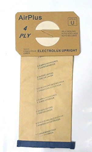 Electrolux 10 Bags for Electrolux Upright Vacuum Cleaner STYLE U