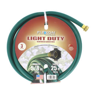 Aqua Plumb Flexon 5 8 Inch By 25 Foot Reinforced Garden Hose Fr5825