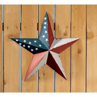 Fox Valley Traders Metal Star Wall Decor 18 Barn Outdoor Texas