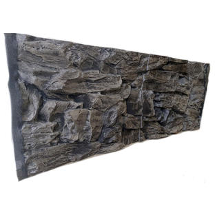 Jungle Bob Enterprises Inc 3d Aquarium Background Rock Grey 48x21 Inch For 55 Or 75 Gallon 7879 Jungle Bob