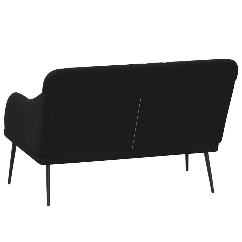 vidaXL Loveseat Upholstered Couch Bench with Armrests for Dining Room Velvet