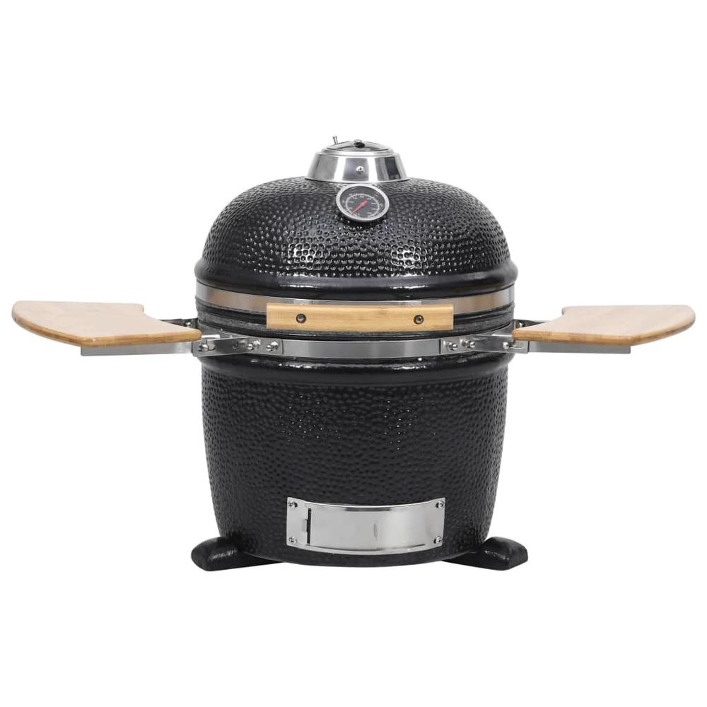 vidaXL Kamado Barbecue Grill Smoker Ceramic 17.3"