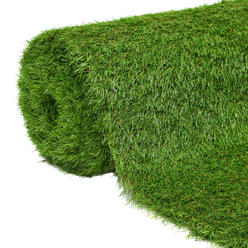 vidaXL Artificial Grass 1.6'x16.4'/1.6 Green"