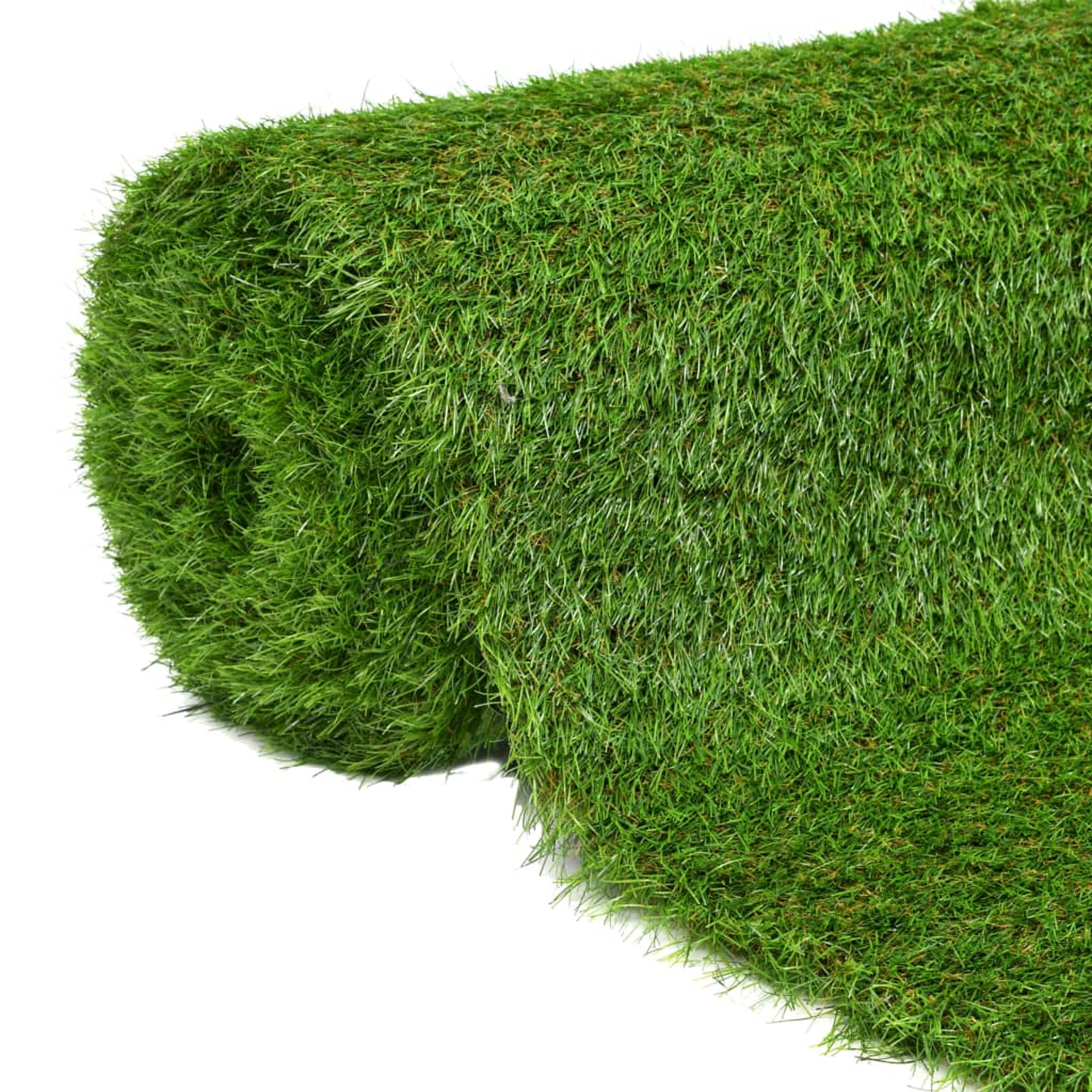 vidaXL Artificial Grass 4.4'x16.4'/1.6 Green"