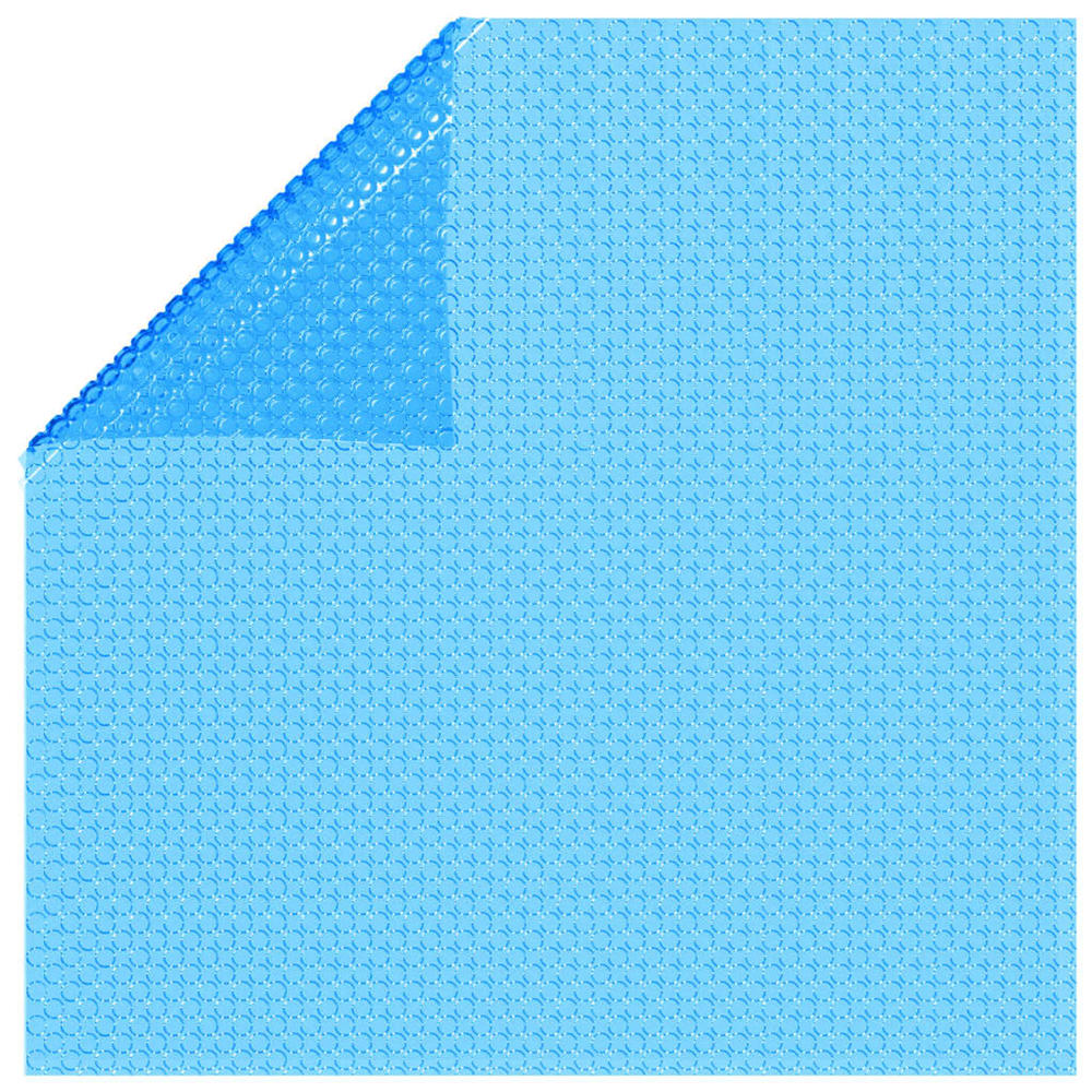 vidaXL Rectangular Pool Cover 288 x 144 inch PE Blue