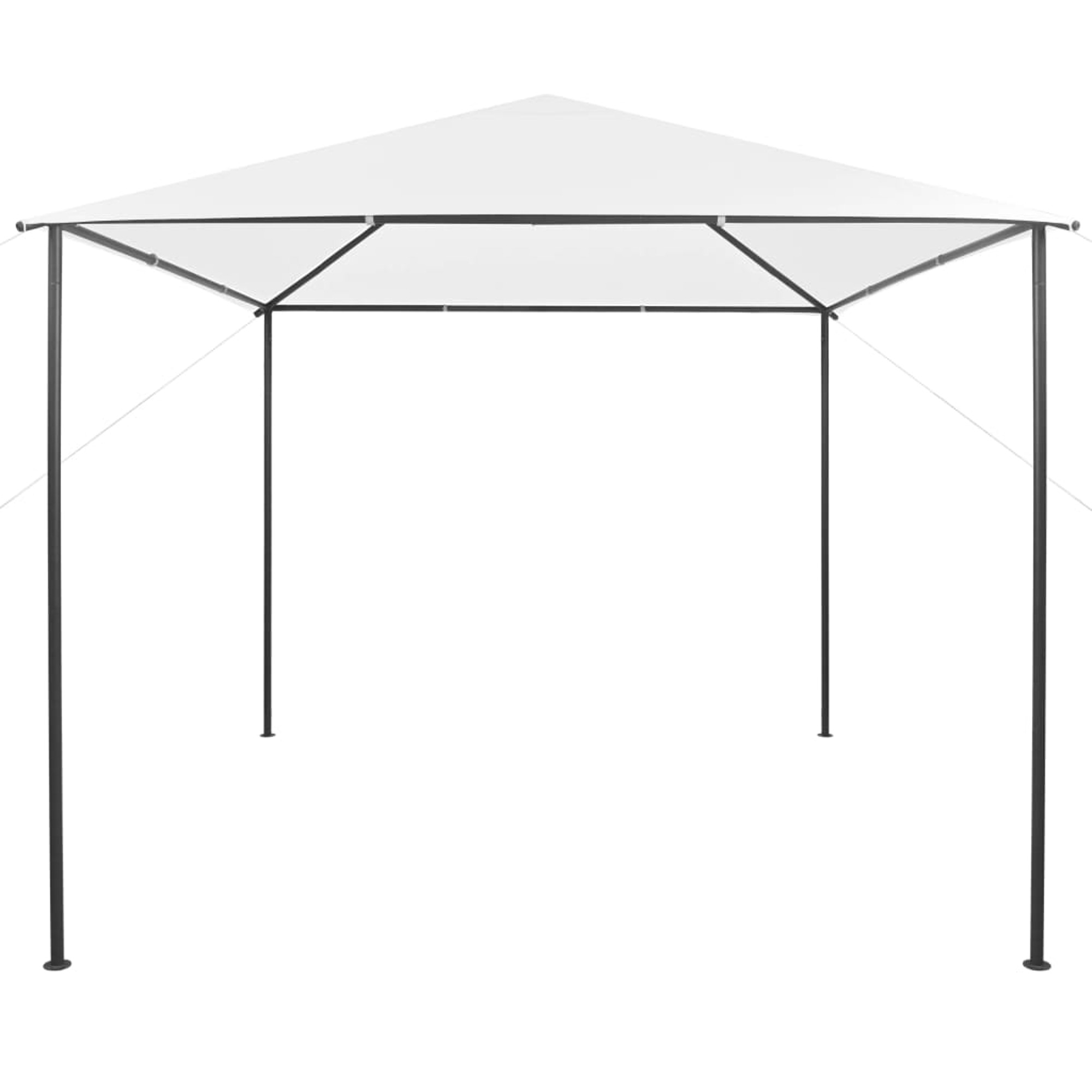 vidaXL Gazebo Outdoor Canopy Tent Patio Pavilion Wedding Party Tent with Roof