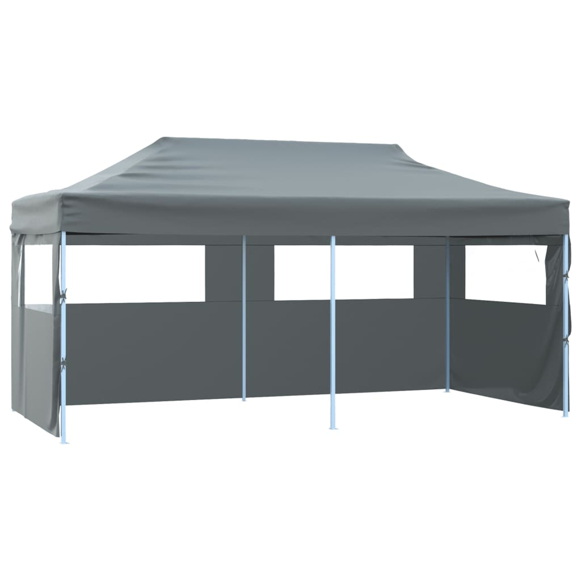 vidaXL Party Tent Foldable Pop-up Gazebo Patio Pavilion Canopy Tent Cream