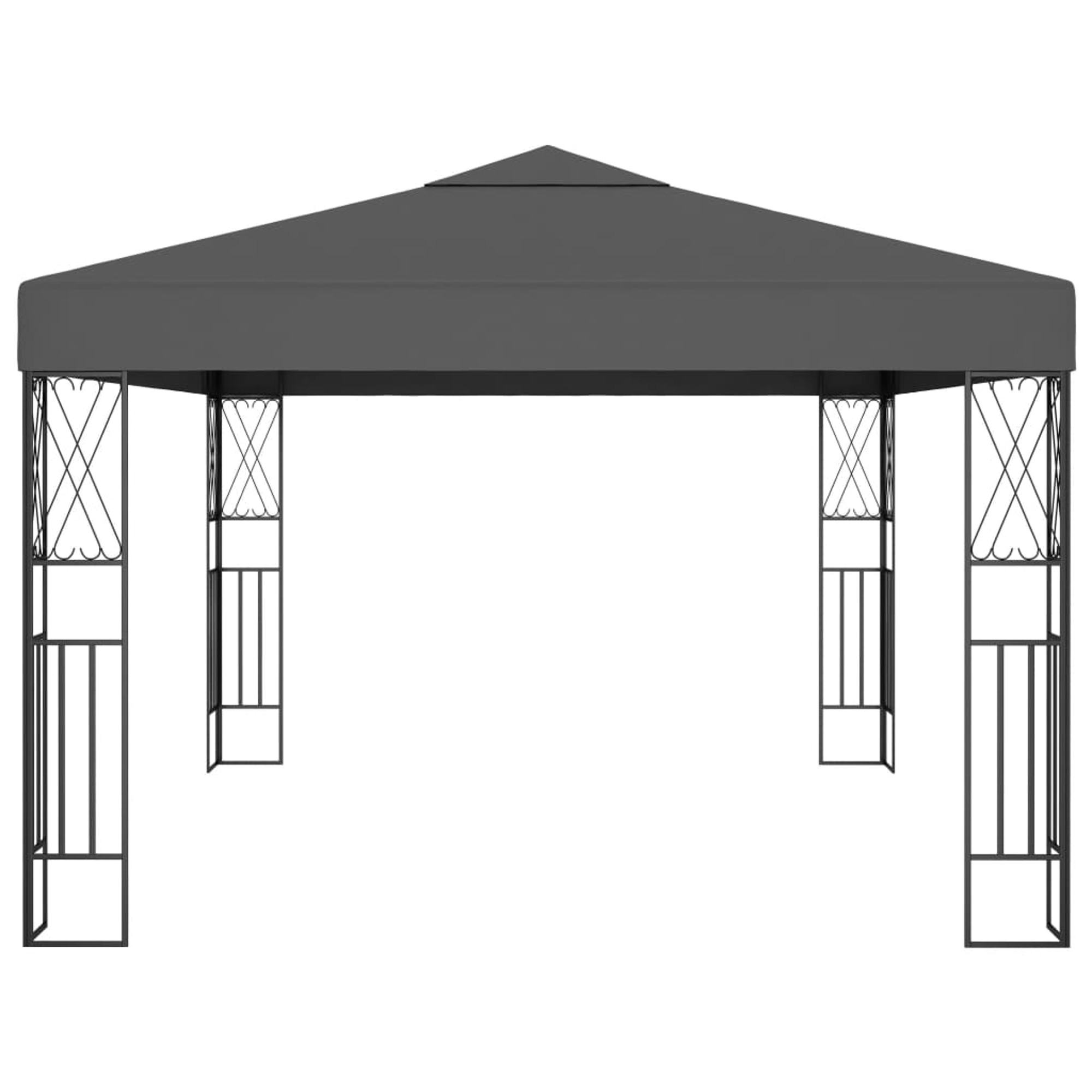vidaXL Gazebo Outdoor Canopy Tent Patio Pavilion Wedding Party Tent Fabric