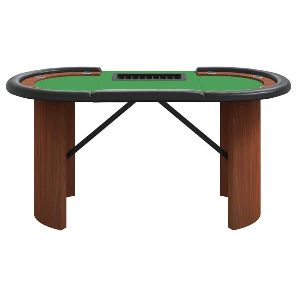 vidaXL Poker Table Texas Holdem Table for 10 Players Portable Casino Table