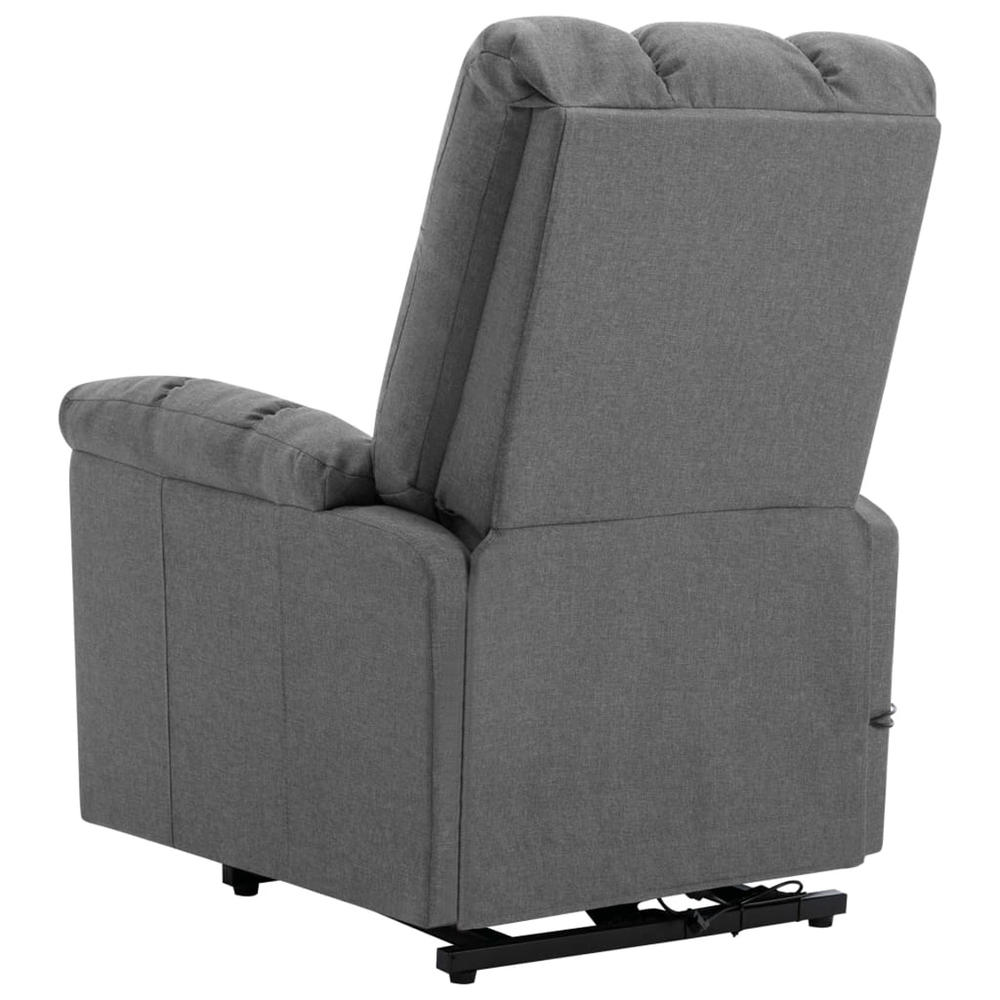 vidaXL Power Lift Recliner Electric Lift Chair for Home Theater Cinema Fabric