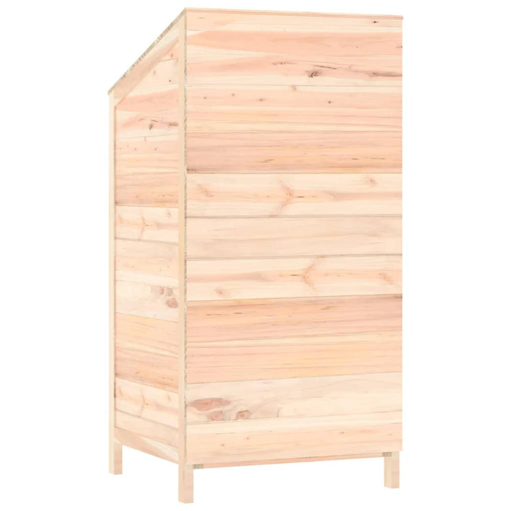 vidaXL Outdoor Storage Shed Garden Shed Wooden Storage Shed Solid Fir Wood