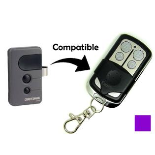 Exceltek Compatible Garage Door Remote Control With Purple Learn Button