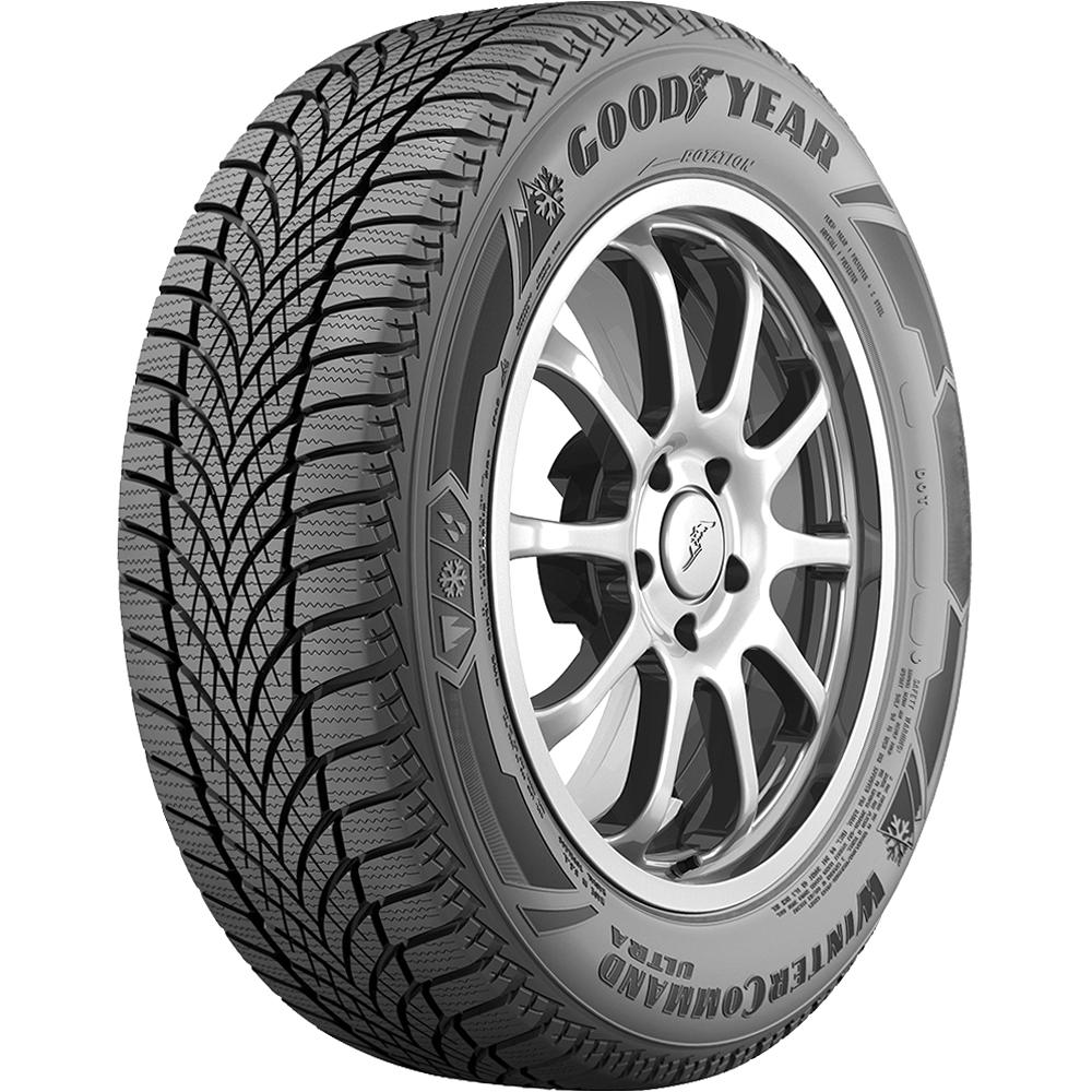 Goodyear 4 Tires Goodyear WinterCommand Ultra 225/60R18 100H (Studless) Snow Winter