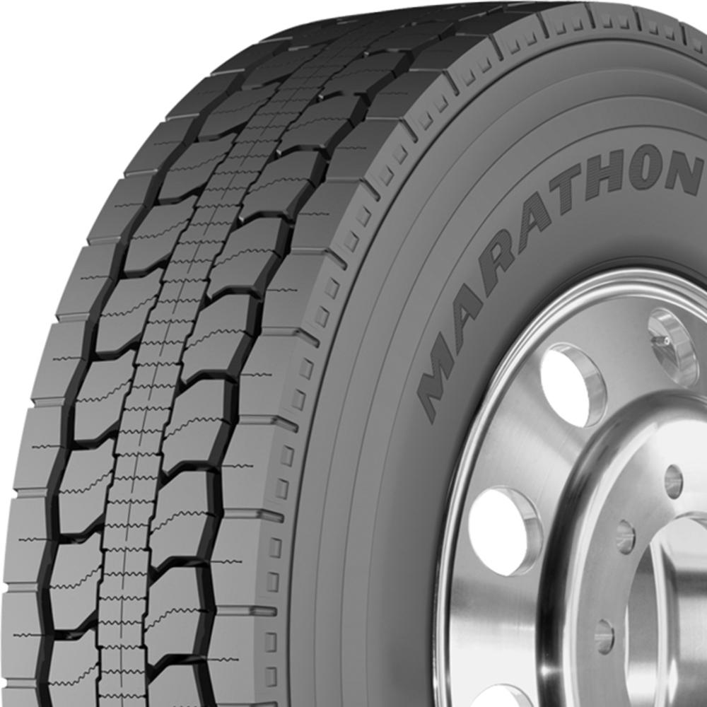 Goodyear 4 Tires Goodyear Marathon LHD 285/75R24.5 Load G 14 Ply Drive Commercial