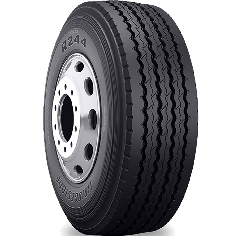 Bridgestone 4 Tires Bridgestone R244 385/65R22.5 Load L 20 Ply All Position Commercial