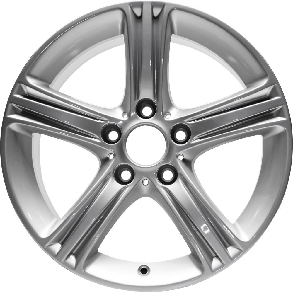 Replica 1 Wheel 17" Aluminium 17x7.5 5x120 Silver 37ET 72.56CB (36116796242)