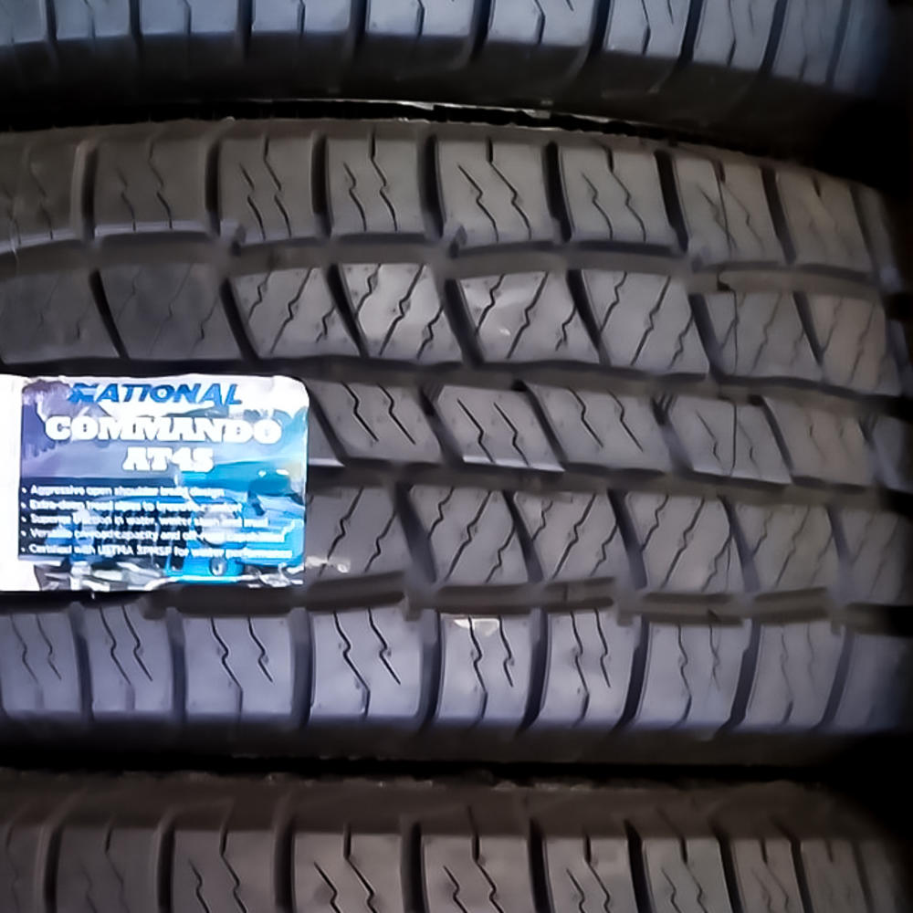 National 2 Tires National Commando AT4S 265/70R17 115T AT A/T All Terrain