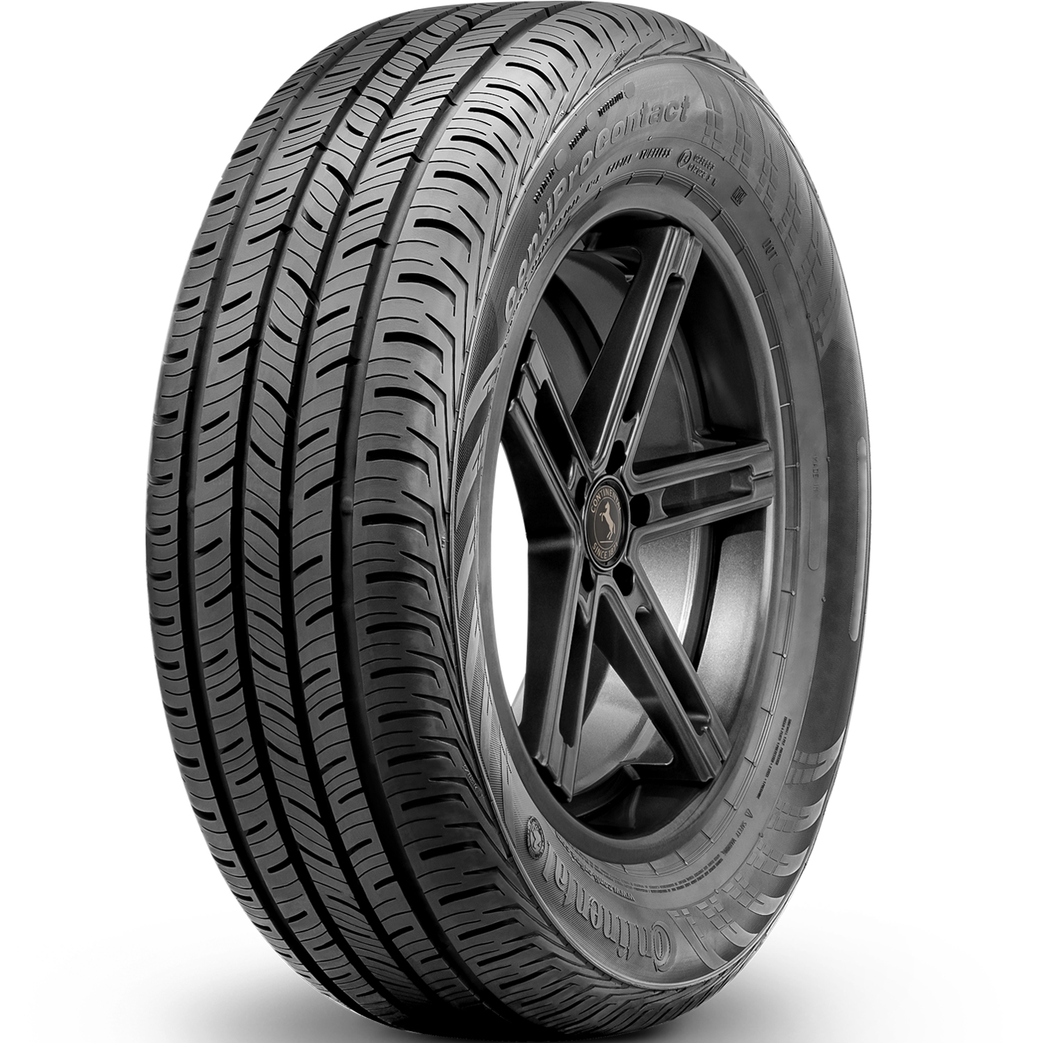 Continental 1 Tire Continental ContiProContact 195/65R15 91H (VW) AS A/S All Season