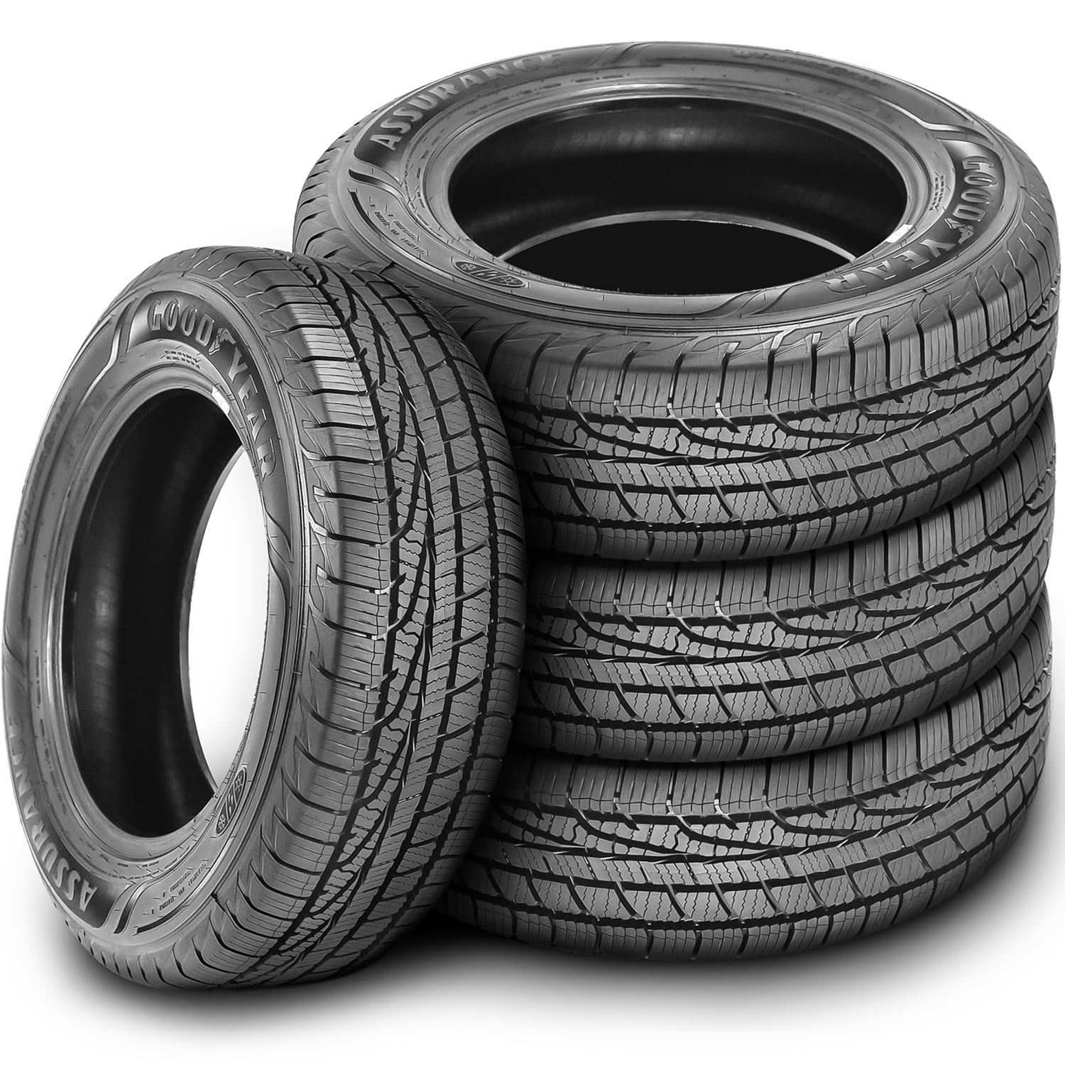 Goodyear 4 Tires Goodyear Assurance WeatherReady 215/65R17 99H A/S All Season