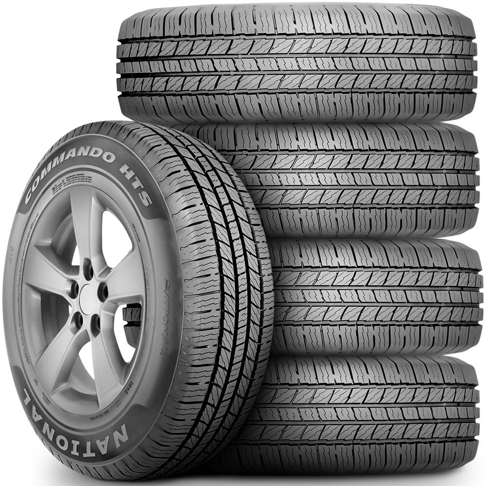 National 4 Tires National Commando HTS 265/70R17 115T AS A/S All Season