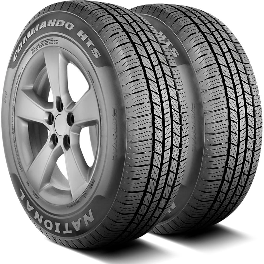 National 2 Tires National Commando HTS 245/75R16 111T AS A/S All Season