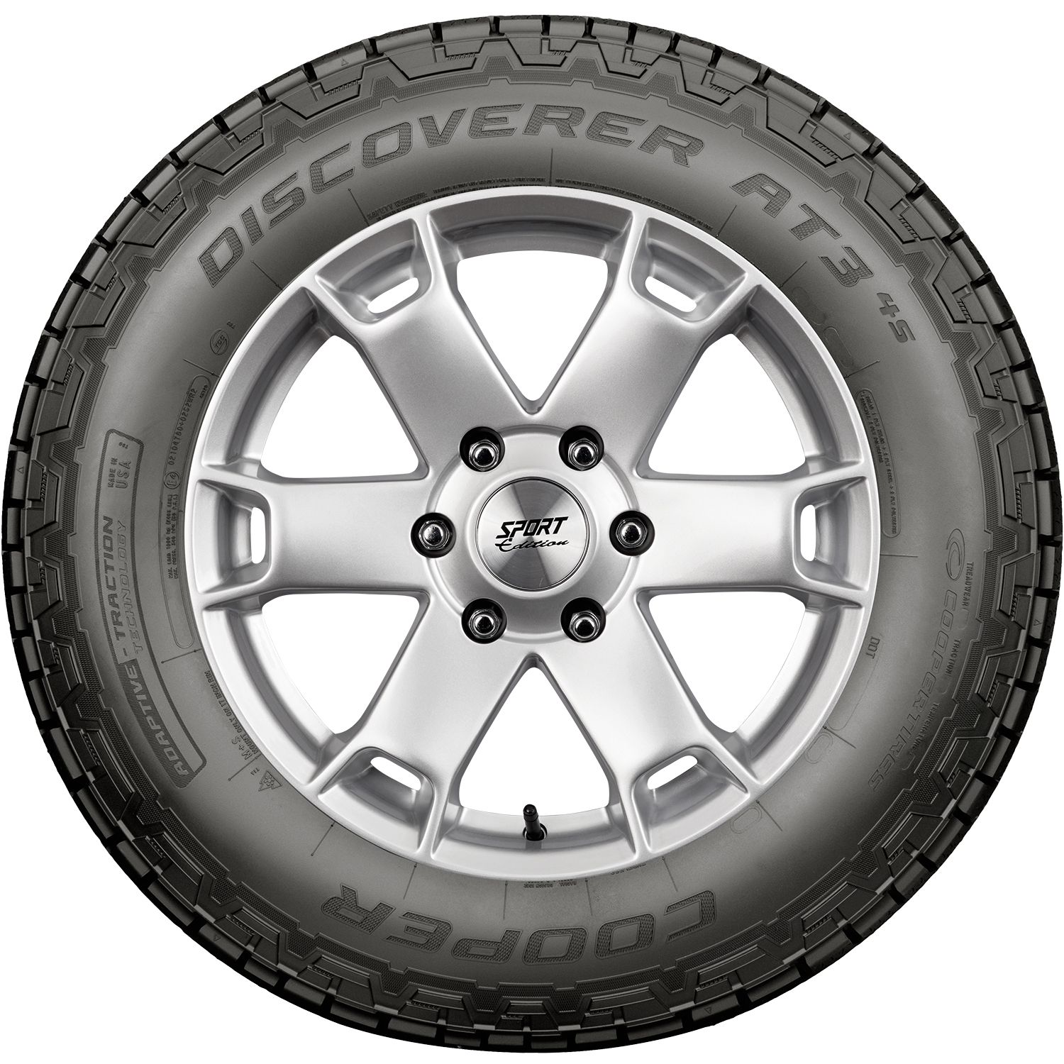 Cooper 4 Tires Cooper Discoverer AT3 4S 265/70R18 116T AT A/T All Terrain