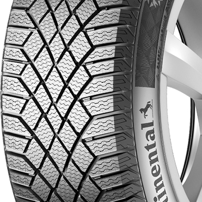Continental 4 Tires Continental VikingContact 7 235/65R18 110T XL (Studless) Snow Winter