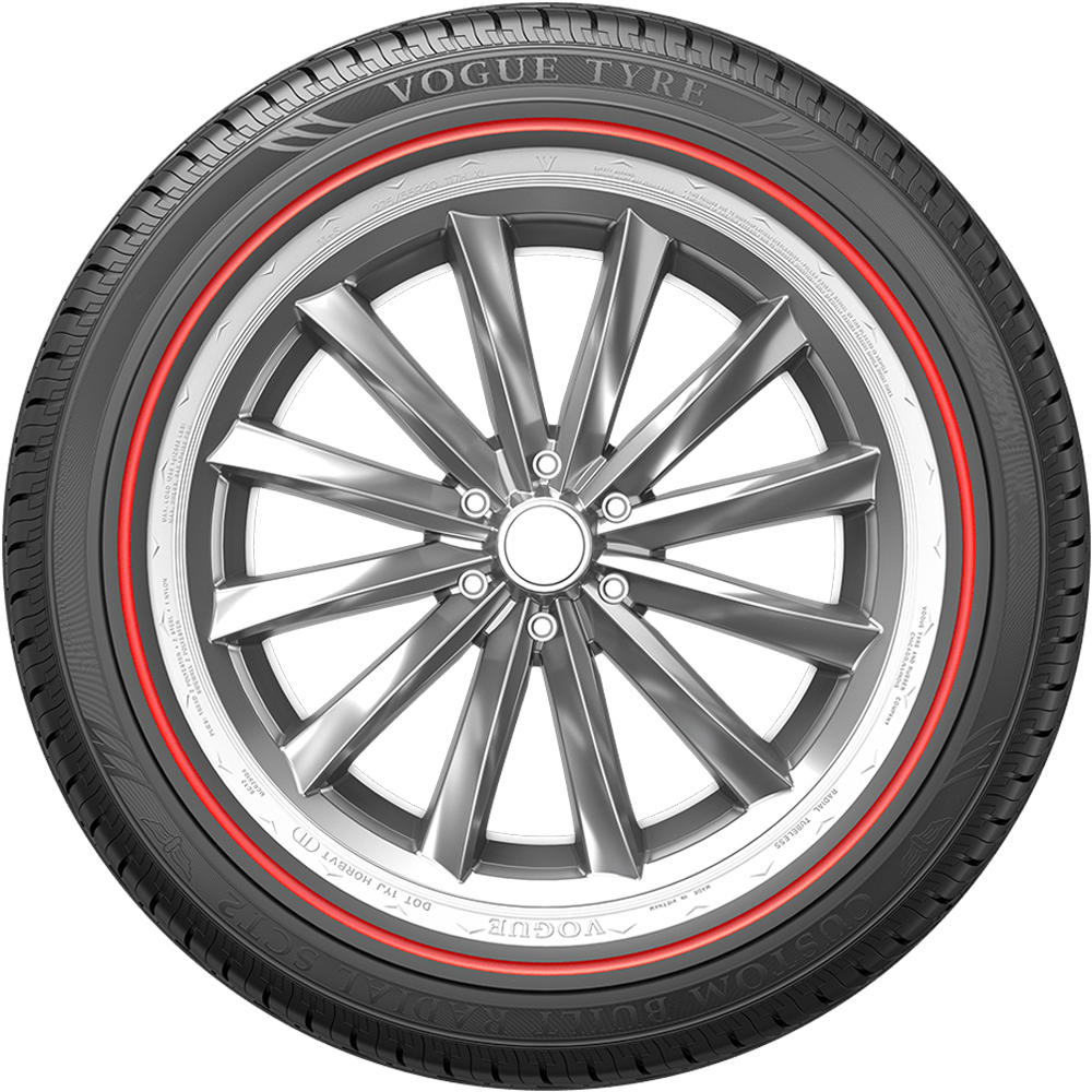 Vogue Tyre Tire Vogue Tyre Custom Built Radial SCT2 305/35R24 112H XL RED AS All Season