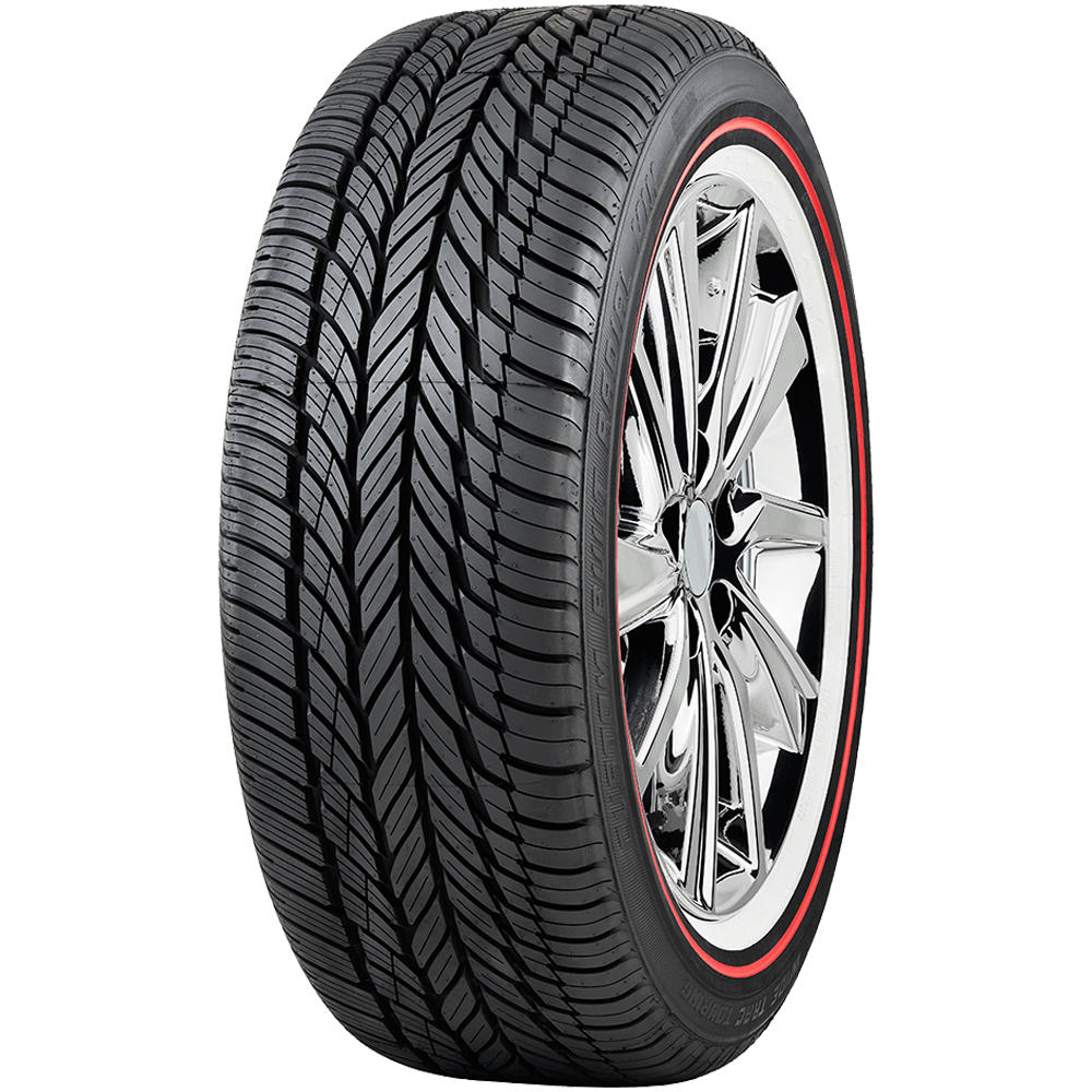 Vogue Tyre 2 Tires Vogue Tyre Custom Built Radial VIII Red Stripe 275/55R20 117H XL A/S