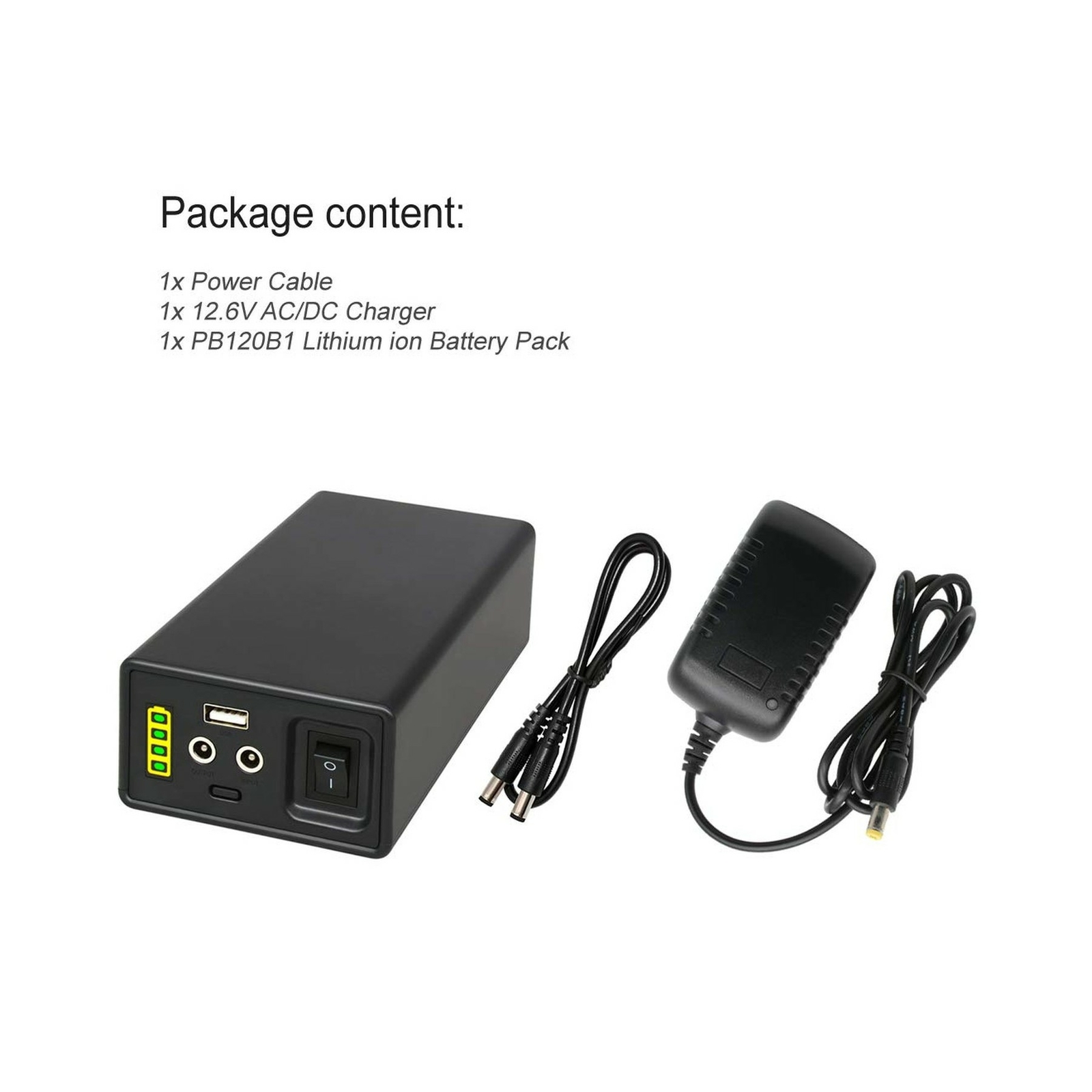 Talentcell Pb120b1 12v 5v Lithium Ion Battery Powerbank Rechargeable 38400mah 142 08wh Usb Output
