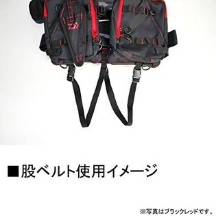 Daiwa Daiwa Daiwa Floating Fishing Game Vest Life Preserver Black Red Df 66 Free Size