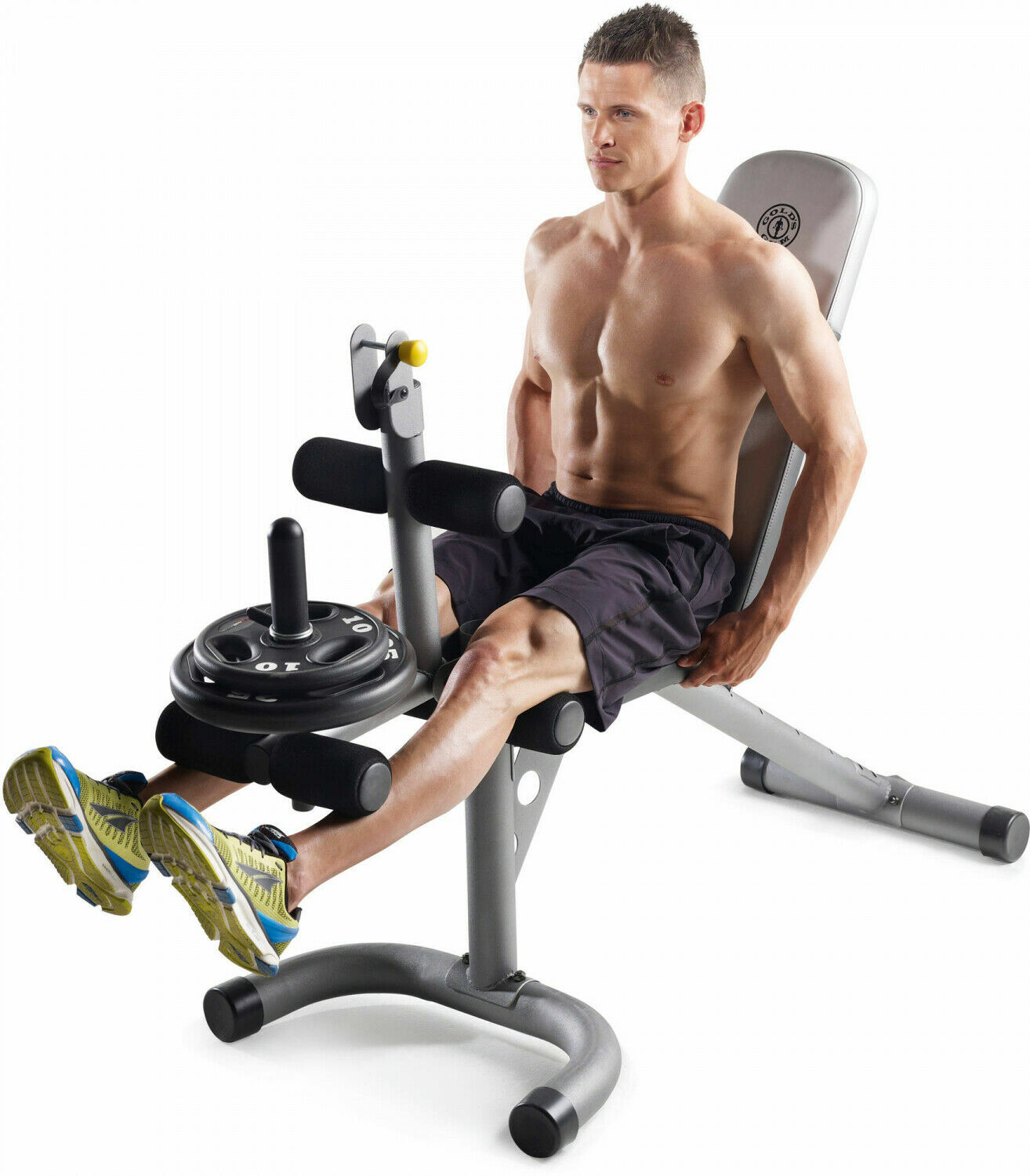 Gold S Gym Home Gym Equipment Leg Curl Machine Bicep Weight Bench