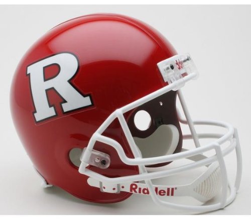Scorehere Rutgers Scarlet Knights Riddell Full Size Replica Helmet