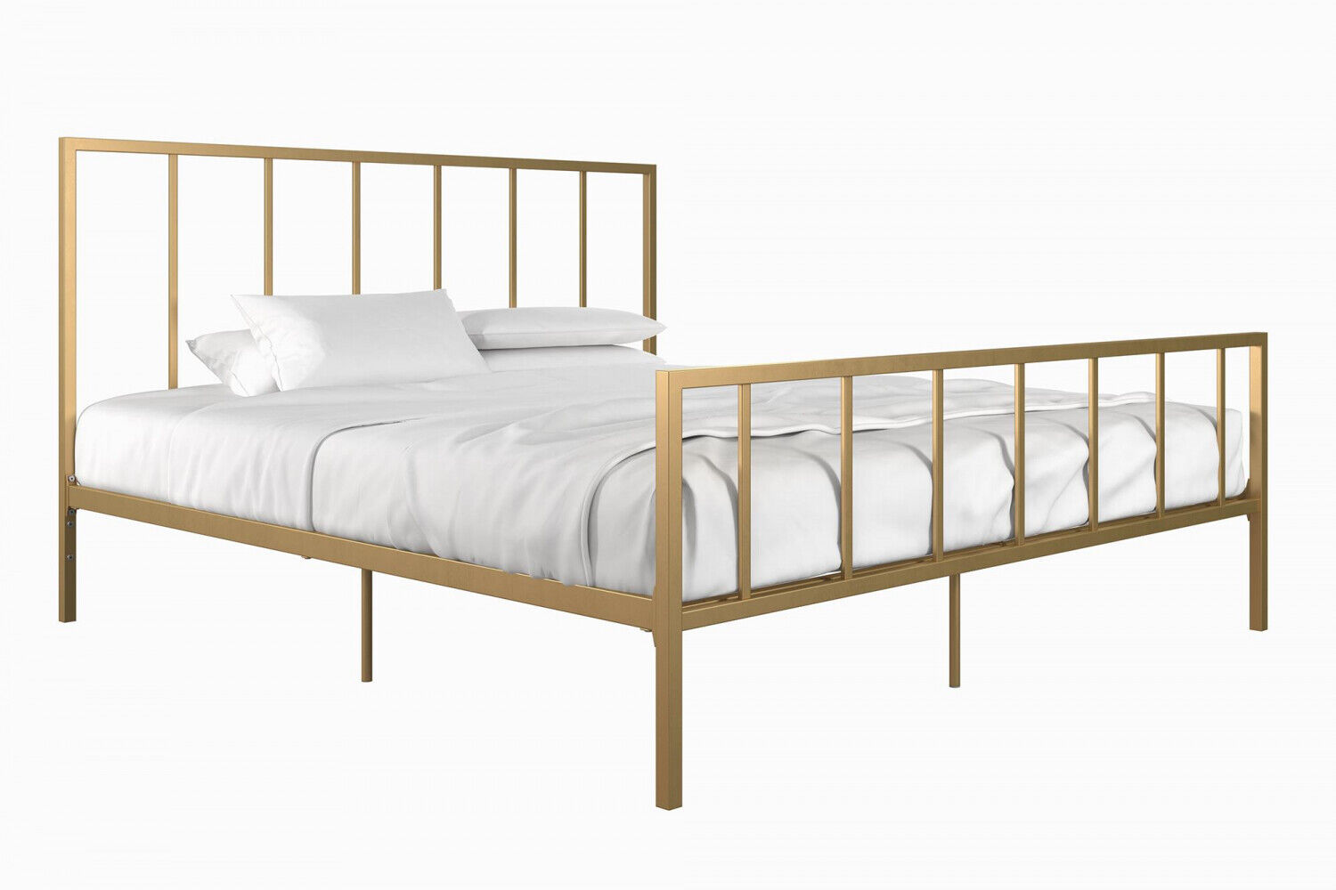 Metal Platform Bed Frame, King Size Metal Platform Bed