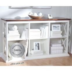 Antique White Bookshelf