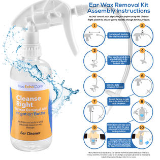 Cleanse Right 2nd Generation Ear Wax Removal Tool Kit Fda Approved Usa Made Ear Drops Irrigation Bottle 20 Disposable Tips Cleanse Right 2nd Generation Ear Wax Removal Tool Kit Fda Approved Usa Made Ear Drops Irrigation Bottle 20 Disposable Tips