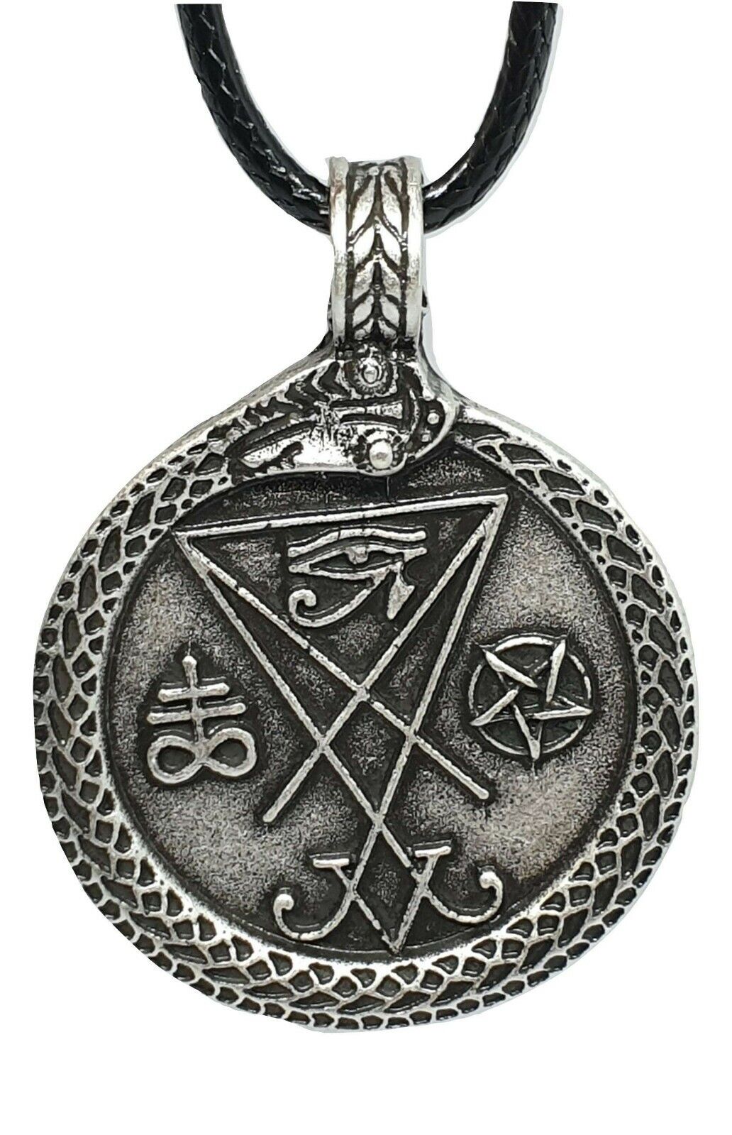 Eclectic Uk Sigil Of Satan Lucifer Pendant Ouroboros - Angel Talisman Pendant Uk Eclectic Uk Sigil Of Satan Lucifer Pendant Ouroboros - Angel Talisman Pendant Uk