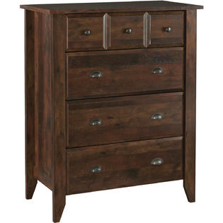 Better Homes Gardens Leighton 4 Drawer Dresser Rustic Cherry Finish