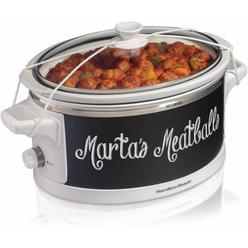 Hamilton Beach 33162h 6qt Oval Slow Cooker
