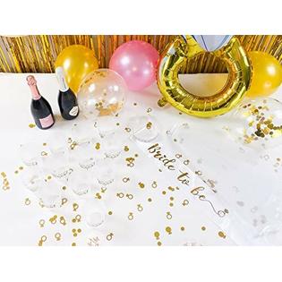 Starr Celebrations Gold Bachelorette Party Decorations Kit Bridal Shower Supplies Regular Gold