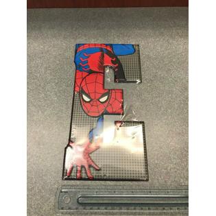 Spiderman Letter E Metal 10 Sign Wall Decor Open Road Marvel