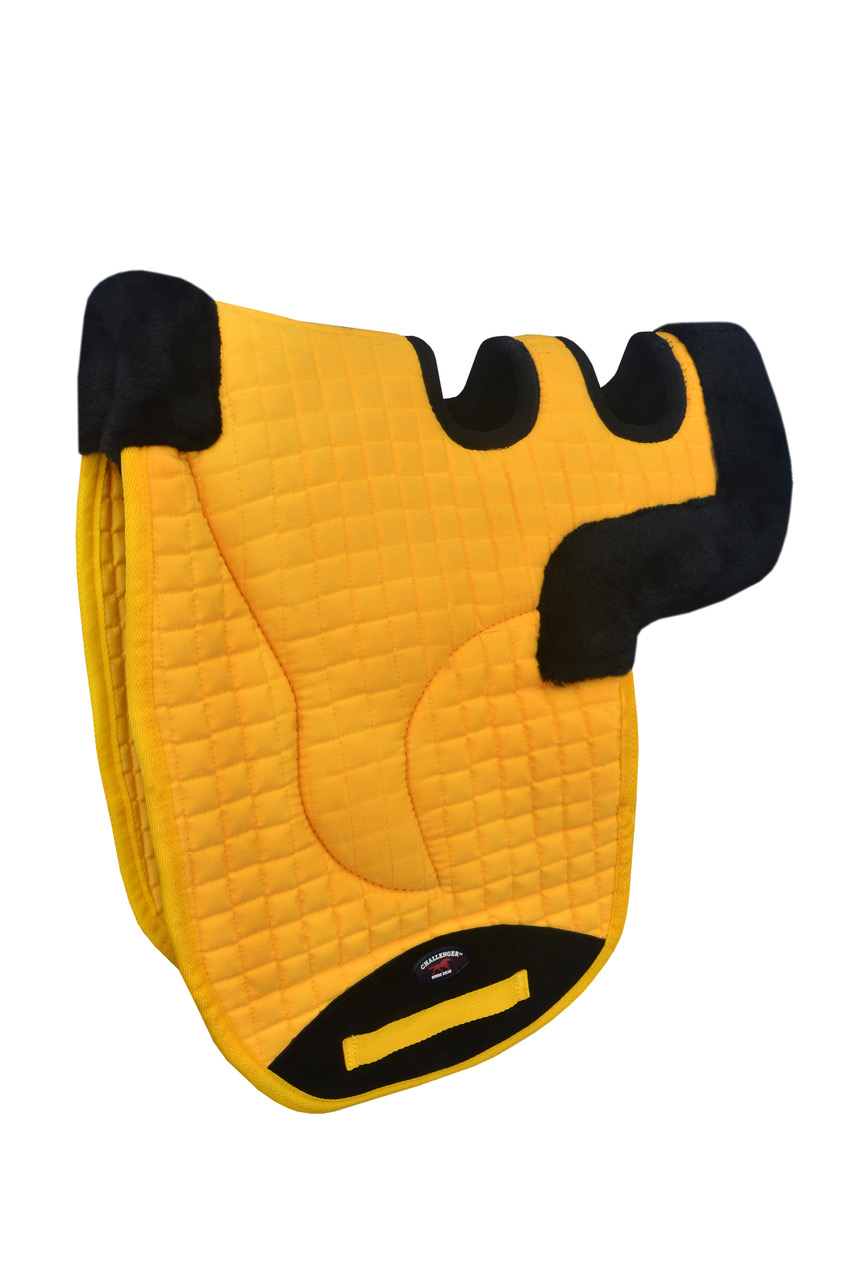 Quilted Horse Saddle CHALLENGER English Quilted Saddle Pad
