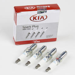 Hyundai Kia (Mobis) Genuine OEM Hyundai Kia (Hyundai) NGK Spark Plugs (QTY=1) 18843-10062