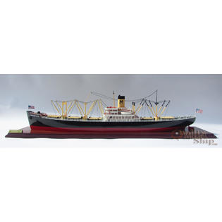 Quality Model Ship Waterline Ss Hawaiian Pilot C 3 Handmade Wooden Cargo Ship Model