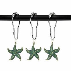 Sailboat Schooner Nautical Bath Shower Curtain Hooks