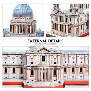 Cubicfun Cubicfun 3d Puzzles Moveable Architecture Model Large Saint Paul S Cathedral Puzzles For Adults Children Building Model Kits